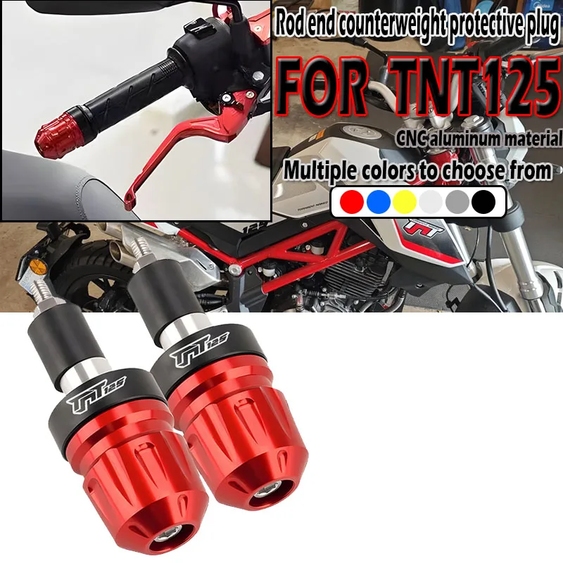 Para BENELLI TNT TNT125 tnt125 tnt 125, tapón anticaída para extremo de manillar, accesorios de modificación para scooter