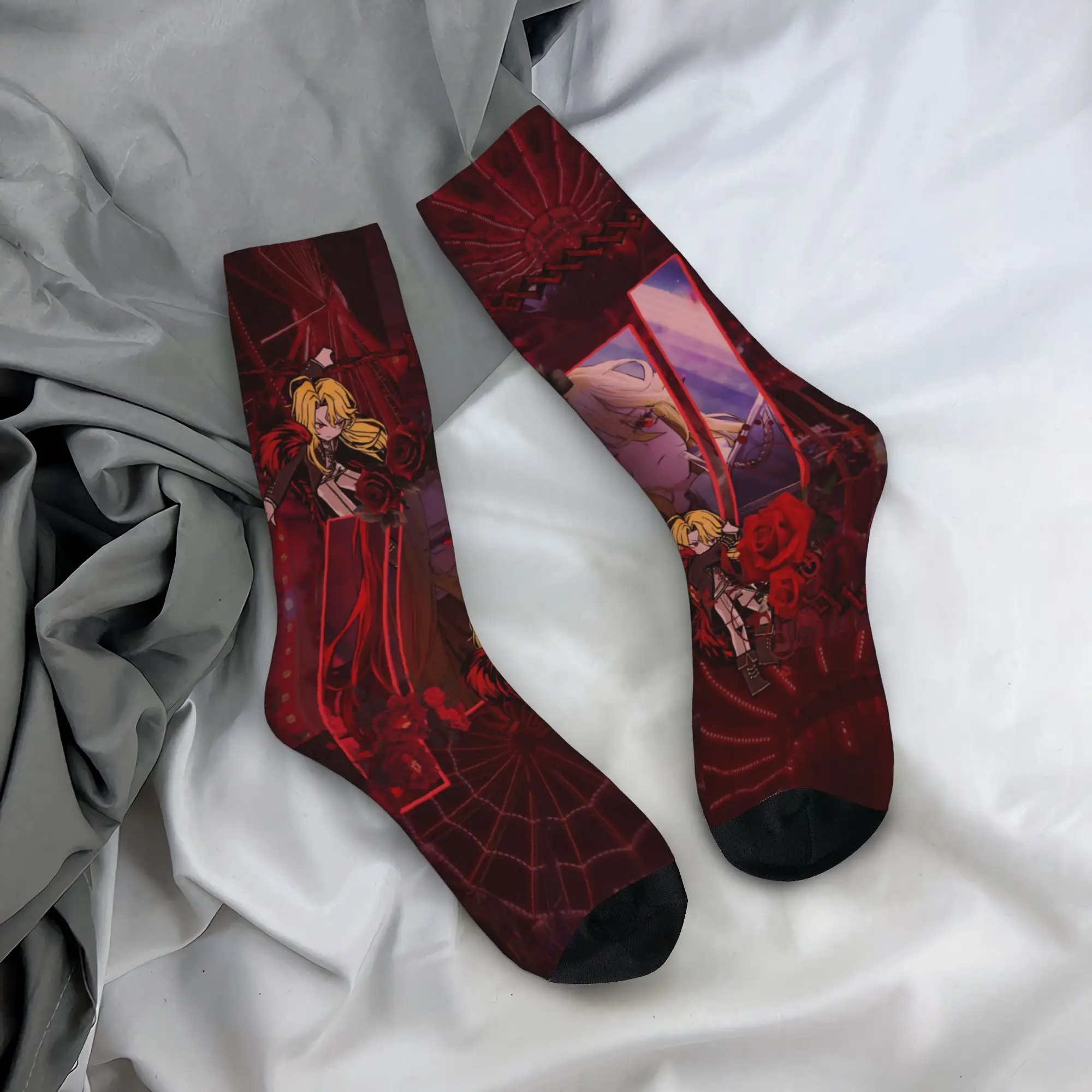 New Women Men Socks Limbus Company Project moon Merch Cute  Sport Socks All Seasons