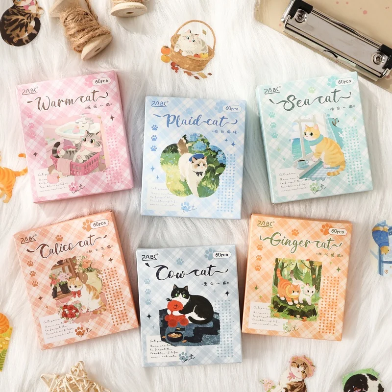 18-scatole-lotto-di-adesivi-kawaii-a-forma-di-gatto-carini-per-scrapbooking-decorazioni-per-diario-fai-da-te-adesivi-per-album-e-etichette