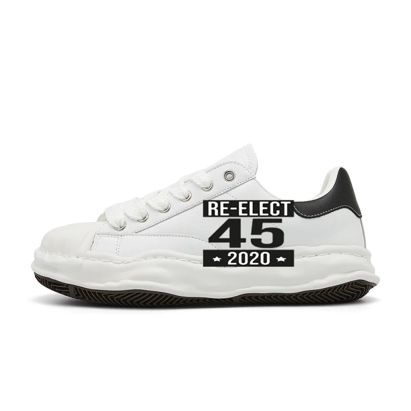 

Re-elect 45 for 2020Vintage Fashion Street Sneakers，The design is retro, stylish, comfortable, and versatile，Suitable for street