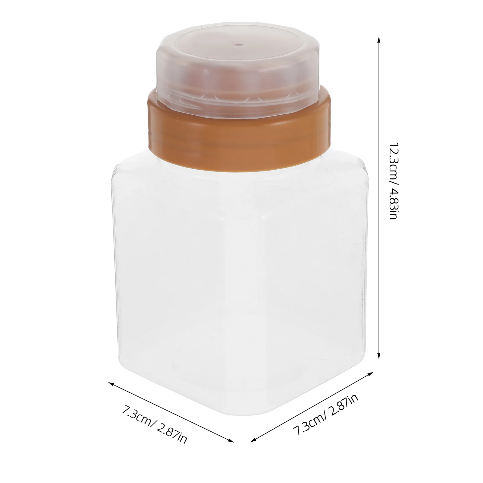 4 pezzi di plastica trasparente barattolo di miele riutilizzabile bottiglia trasparente fondo ispessito dispenser di salsa da cucina accessori da picnic riutilizzabili
