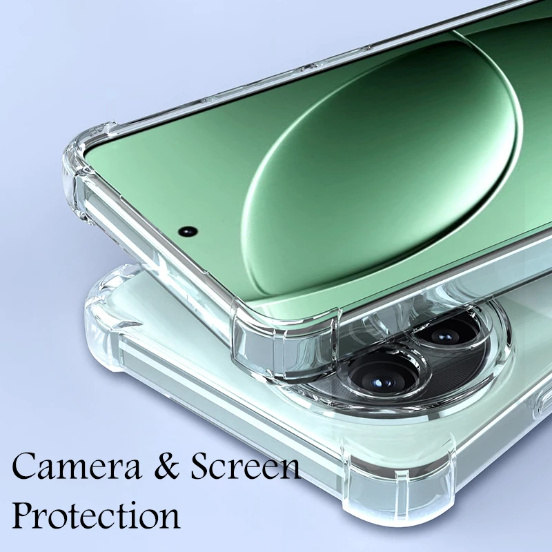 

Shockproof Back Cover Case For Xiaomi POCO F7 Ultra F6 F5 F4 F3 X7 X6 X5 X4 X3 Pro Gt 5g Silicone Soft Shell Ultra Thin Clear