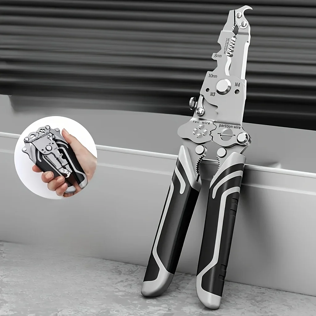 

The 18-in-1 Multi-functional Tool Is A Foldable Handheld Tool That Is Convenient For Storage Foldable Multi-functional Tool