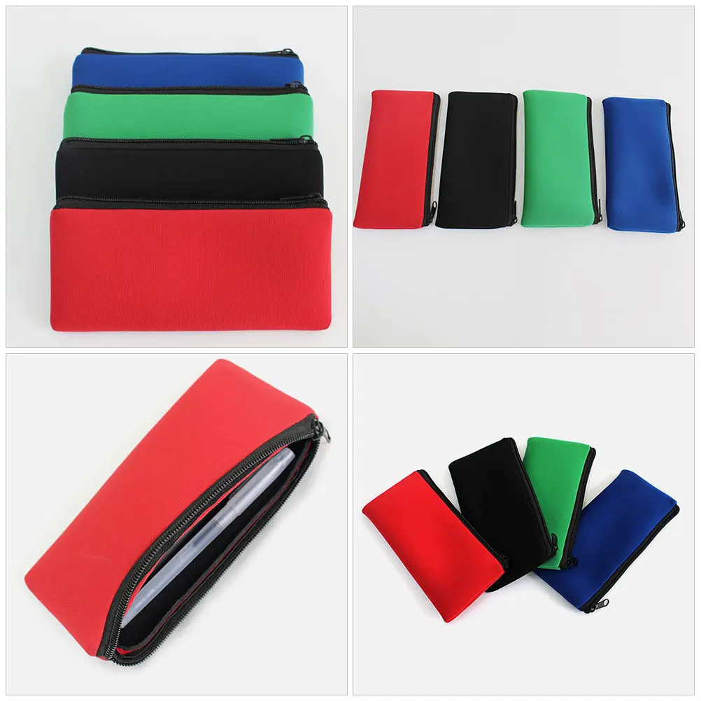 4 Pcs Multiple Multifunctional Storage Organize Pencil Big Capacity Case Compartment Bag Large Mesh Supply Organizer