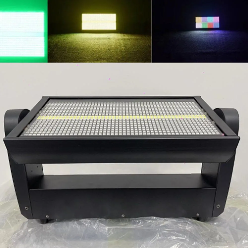 400W LED Strobe Light LED Flash Moving Head Stage Light 12+12 Section for DJ Stage Party Lights Decor