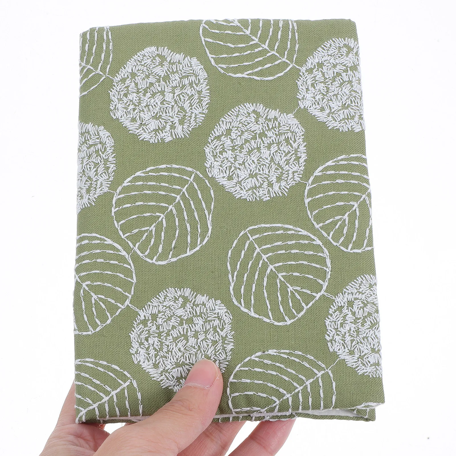 Reusable Stretchable Washable Fabric Book Cover Soft Cloth Protector for Paperbacks Hardcovers Journals Notebooks Planners A6 view 4