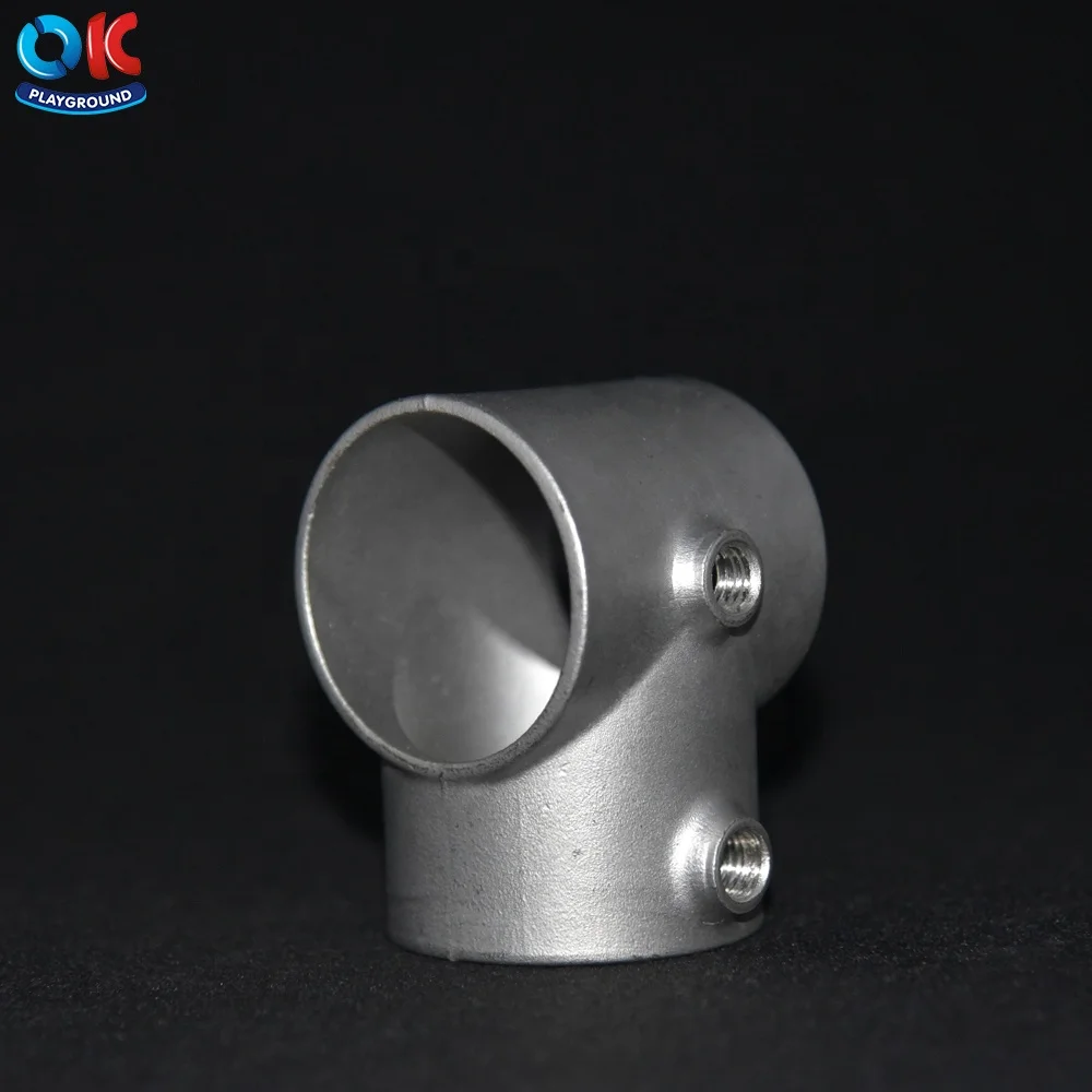 OK Playground Stainless Steel Fastening Pipe Clamp Fitting For Playground Equipment