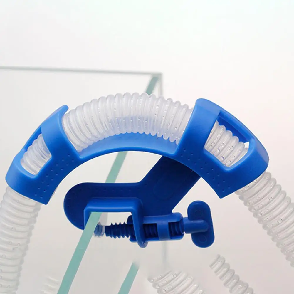 New Aquarium Filtration Holder Water Pipe Filter For Mount Tube Fish Tank Firmly Hold Hose Fixing Clamp Aquatic Tool Accessories
