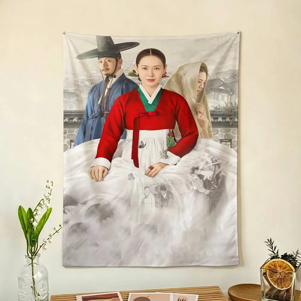 Kdrama T-The Scandal Flag Digital Printing Banner for Garage Wall Out Door Decoration Tapestry