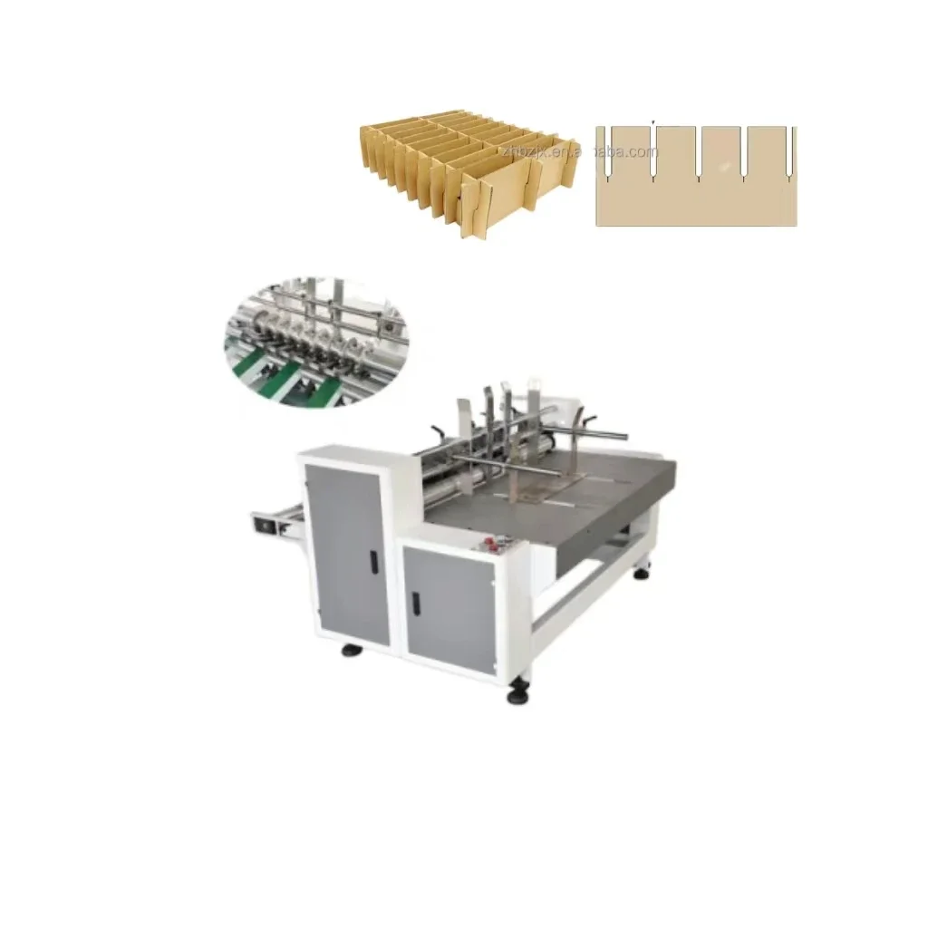 ZHENHUA GBJ Automatic Partition Corrugated Paperboard Cardboard Slotting Machine For Making Beer Carton Boxes