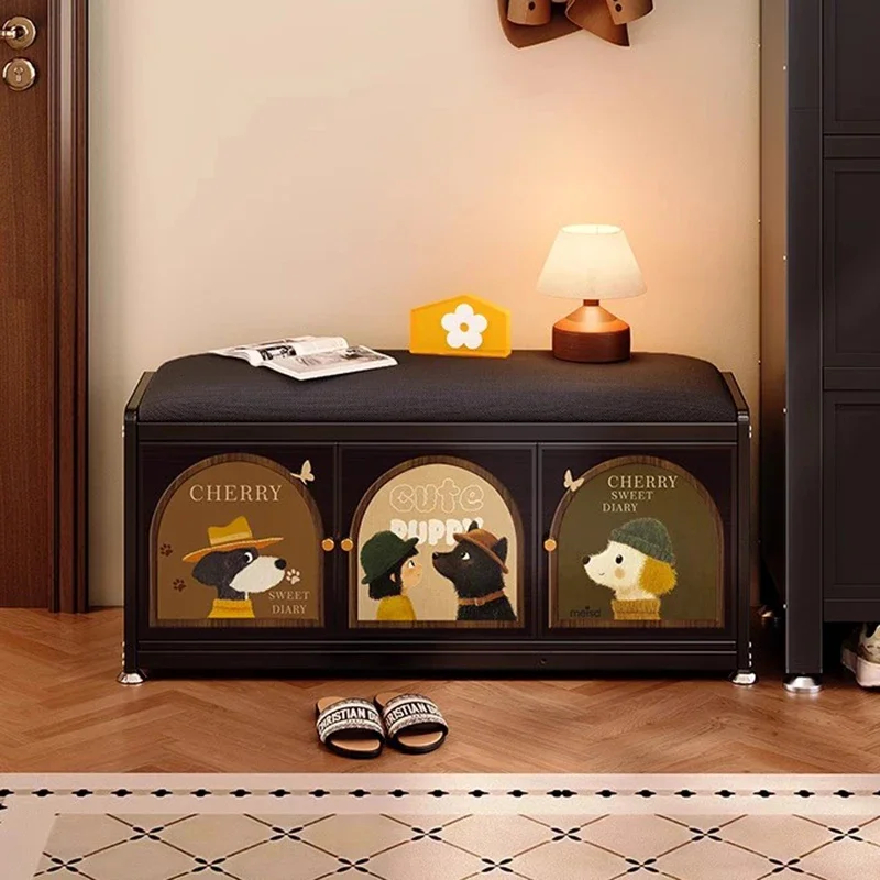 

Полка для хранения обуви, компактная скамейка-органайзер с сиденьем, прихожая, полка для обуви, башня, дизайнерская мебель для входа Muebles