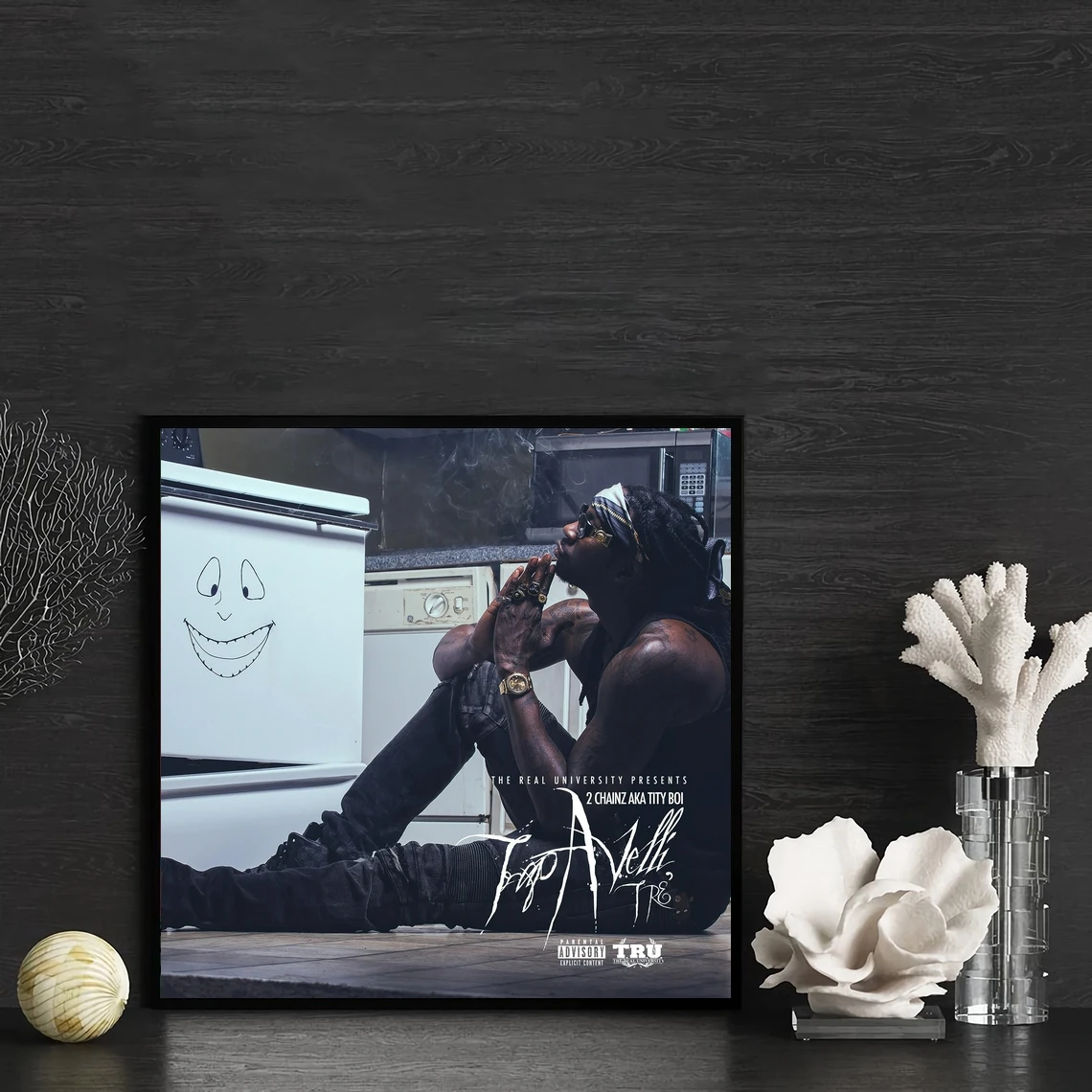 

2 Chainz трафавиль три музыкальный альбом Обложка плакат HD печатная холст искусство печать домашний декор настенная живопись (без рамки)