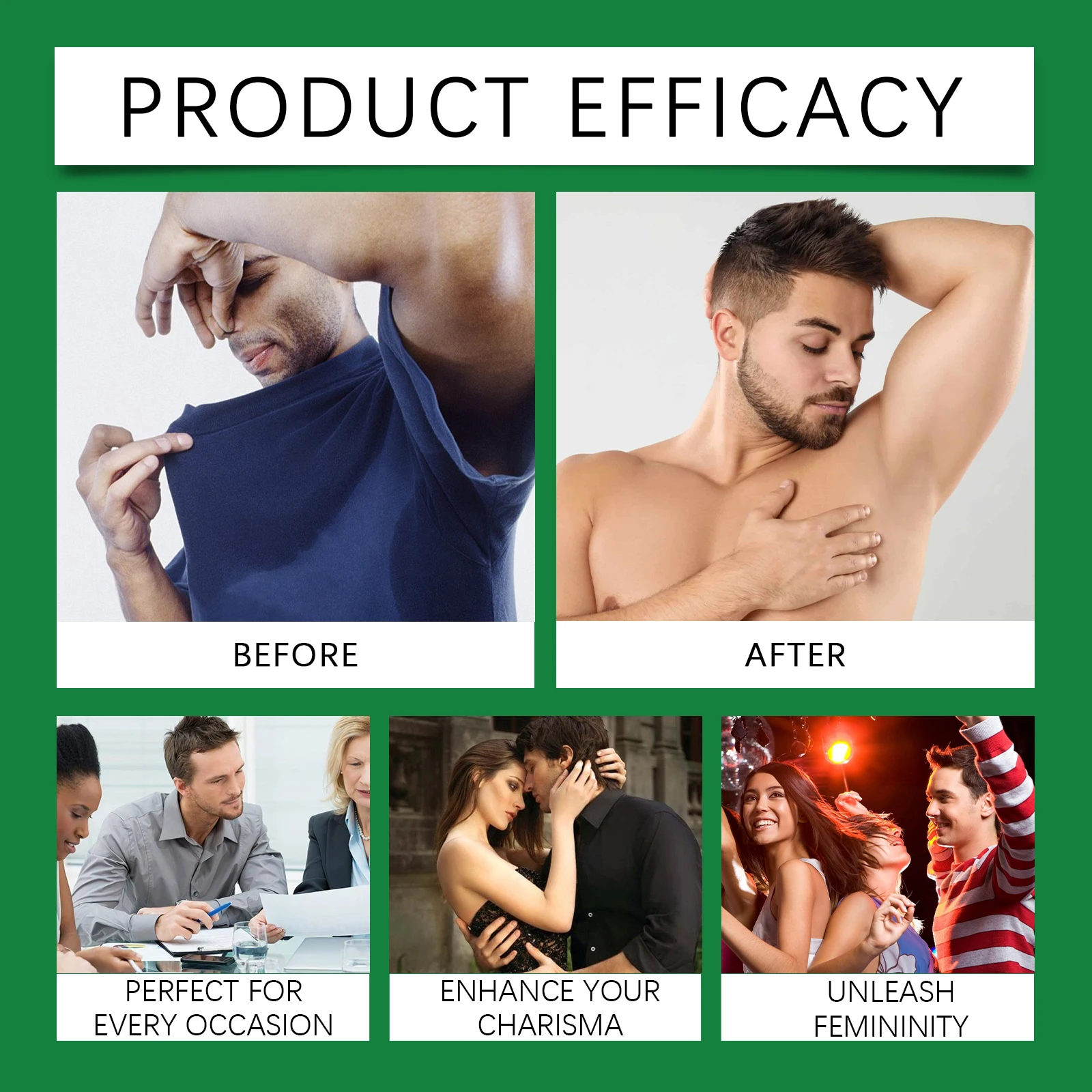 Mint Body Deodorant Stick entfernt Körpergeruch, langanhaltender Mintduft, erfrischende, nicht fettende, schweißfeste Sticks für Männer und Frauen