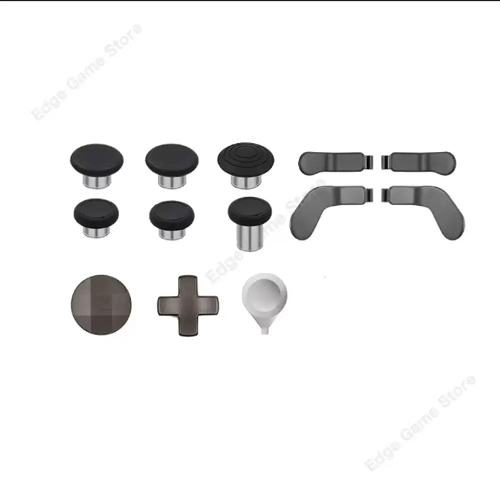 مجاذيف أزرار معدنية من Thumbstick لجهاز Xbox One Elite Series 2 Dark Age Controller بديلة لملحقات لوحة الألعاب