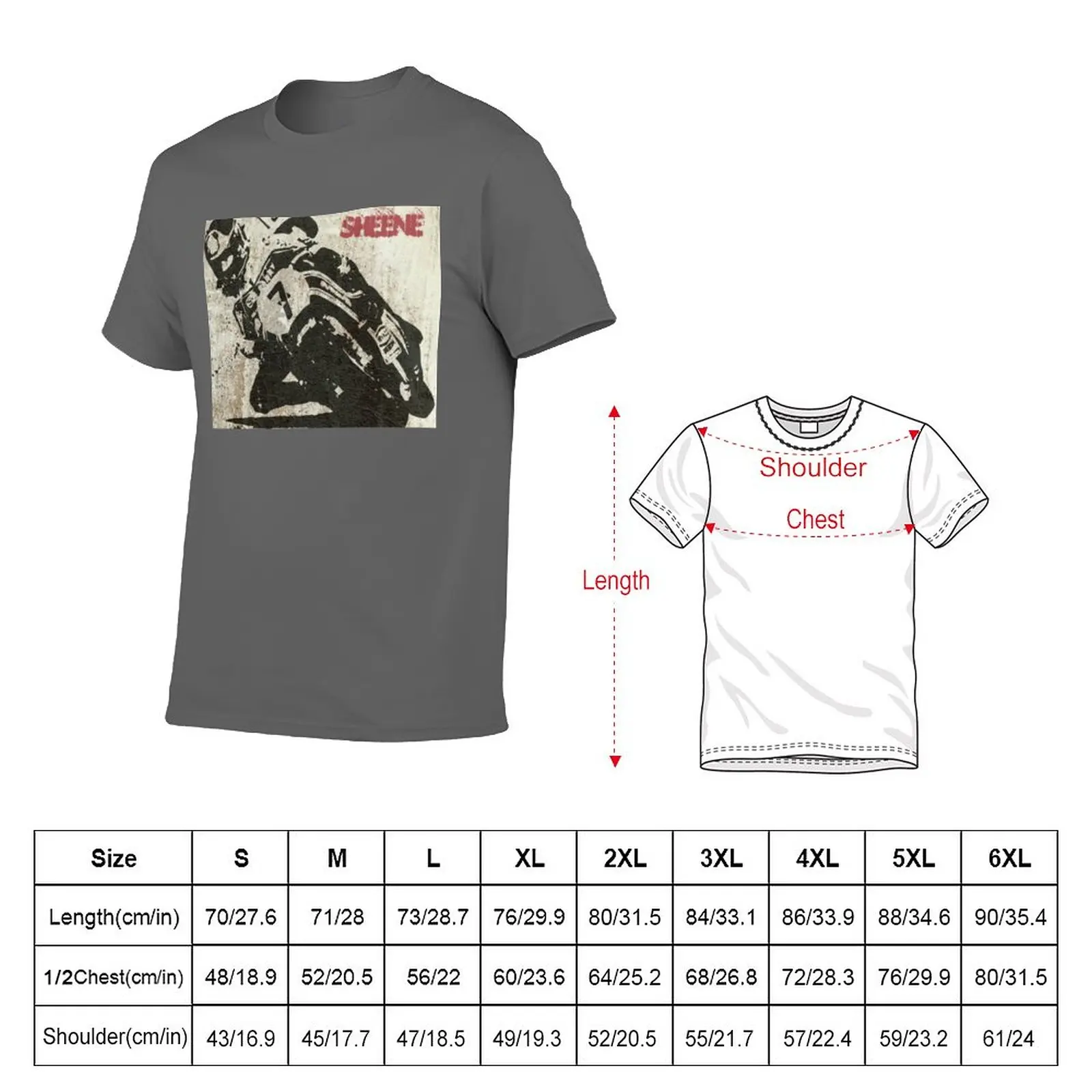 New Graffiti Art: Number 7: Barry Sheene T-Shirt t shirt man custom t shirts quick drying shirt Short sleeve tee men