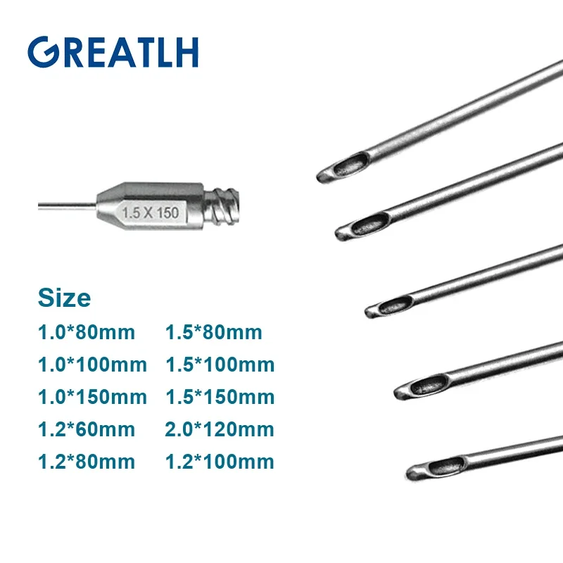 5 szt. Narzędzia do transferu tłuszczu z pojedynczym otworem do kaniuli i mikro kaniuli zestaw narzędzi do liposukcji