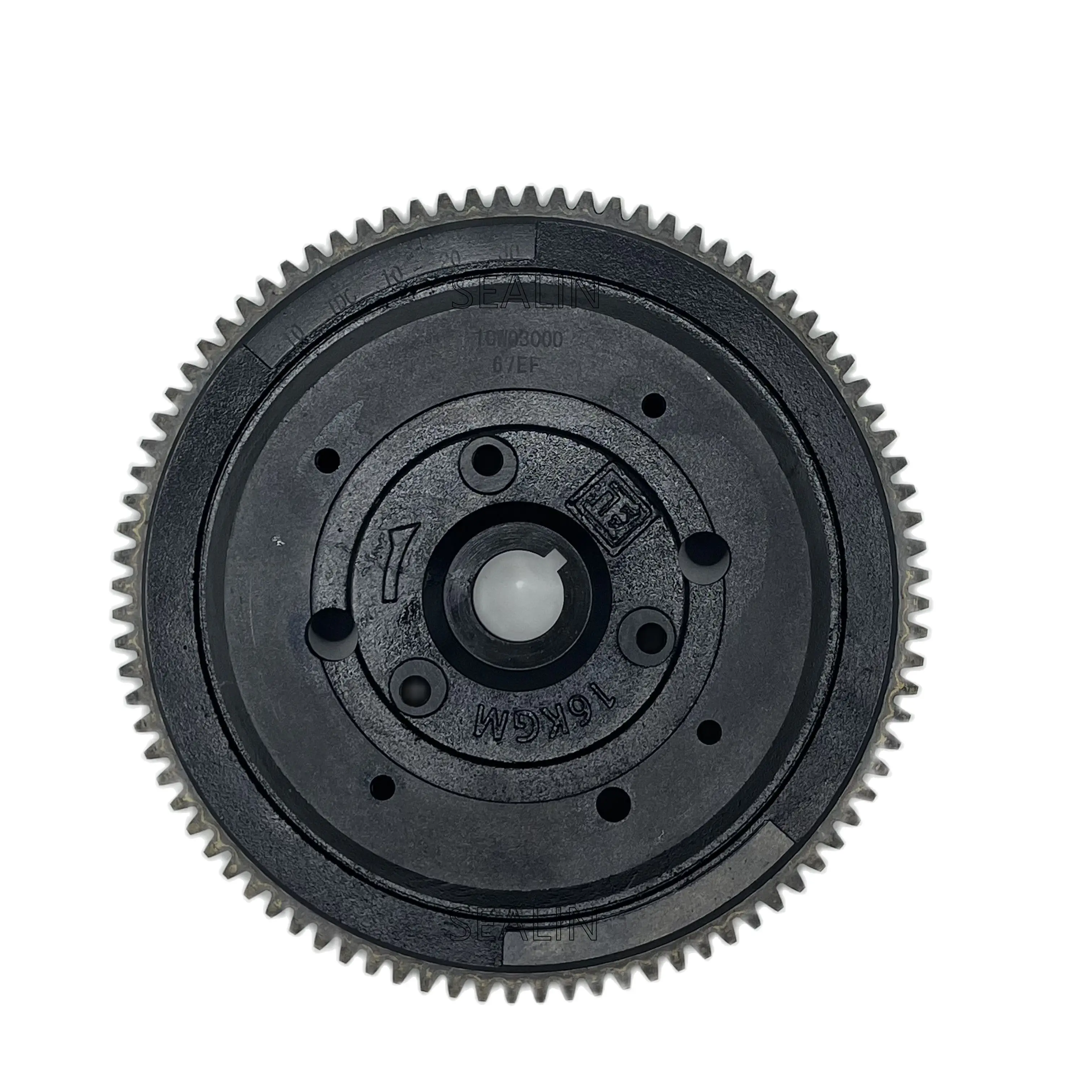 Electrical Start Flywheel for Yamaha Outboard Motor 2 Stroke E40X 40XMH 66T-85550 66T-85550-10