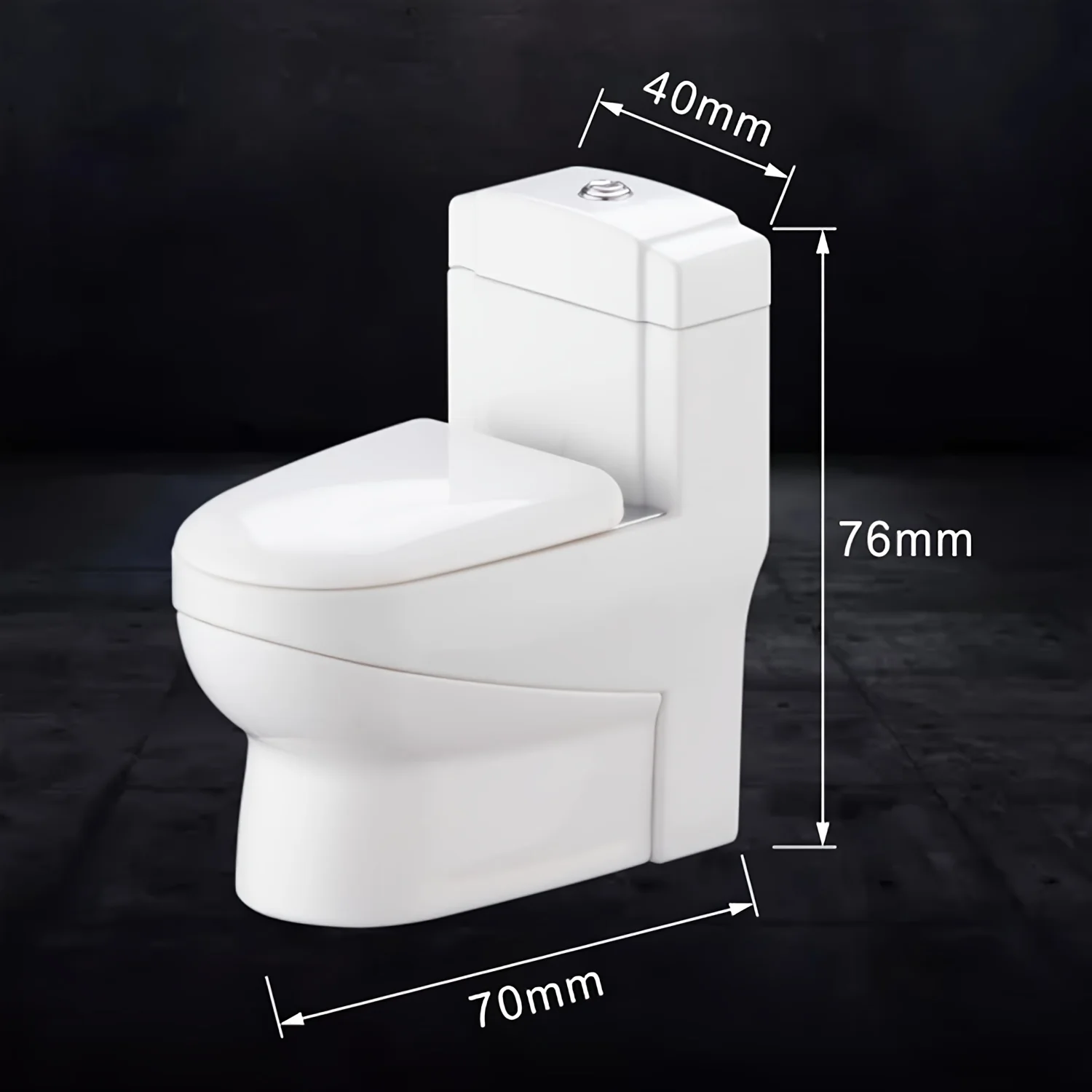 Mini Portable Toilet Small Pendant Inflatable Lighter Open Flame YM073 Fashionable Pendant Retro Small Grinding Wheel Ignition view 3