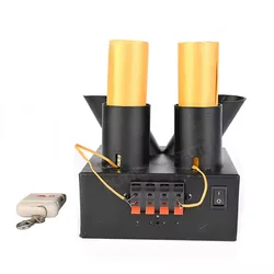 Stage Cold Fountain Wedding Remote Control 4 Heads Stage Effect Machine