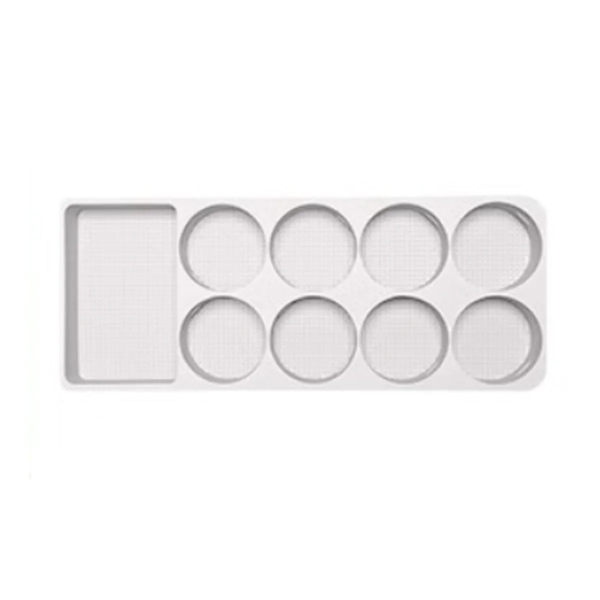 For LEADING IDEAL L9 Refrigerator Storage Box Silicone Mat Refrigerator Fixed Anti-Slip Cup Holder Tray,White