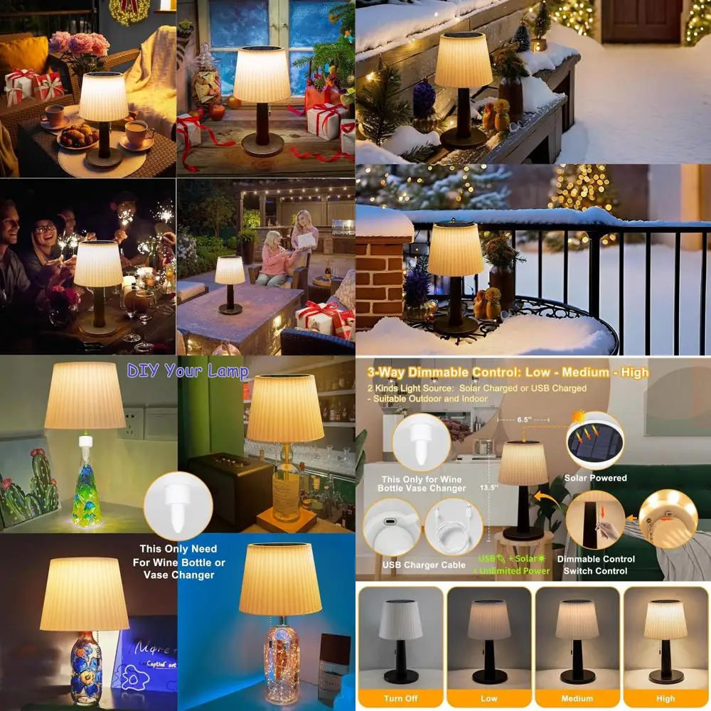 

Настольная лампа Beautyard для улицы и дома - Chrisas Gits 3 Lighting, 4000 мАч, светодиодная, защищающая зрение, водонепроницаемая, беспроводная, с вытяжным шнуром