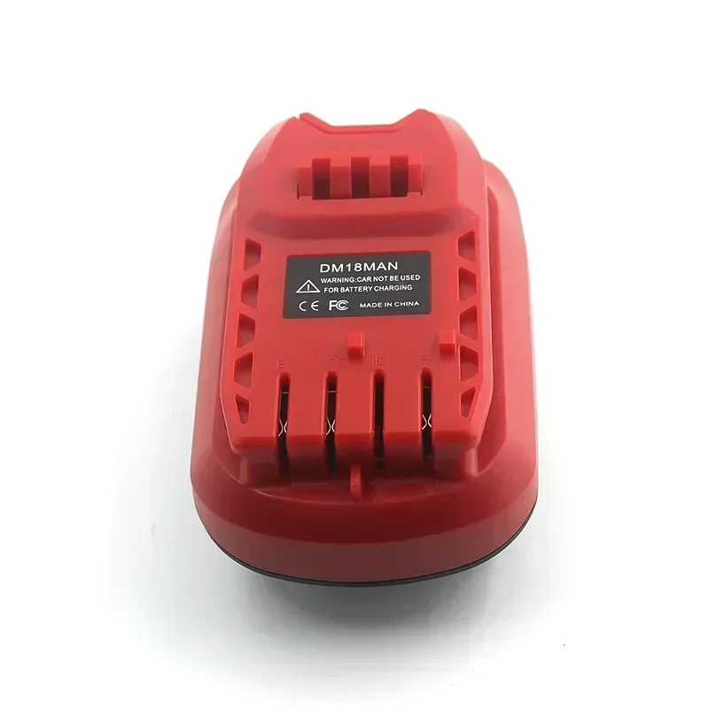 DM18MAN DM18SNAP MT18SNAP MT18MAN แบตเตอรี่แปลงอะแดปเตอร์สําหรับ Craftsman เครื่องมือสําหรับ Milwaukee สําหรับ Dewalt 18V แบตเตอรี่ลิเธียม