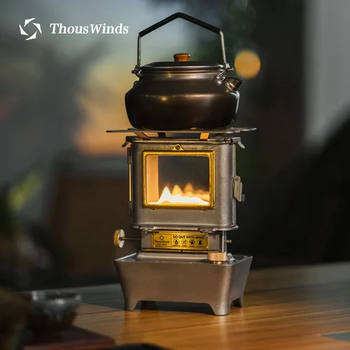 Imagen 2 del producto Thous Winds-estufa de lámpara de aceite Firedance, linterna de Camping Retro portátil para exteriores, quemador de luces de emoción, estufa, suministros de Camping