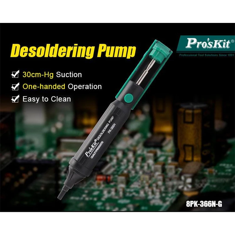 Soldering Sucker Pen, Aluminum Metal Desoldering Pump, Suction Tin Gun, Removal Vacuum Soldering Iron, Desoldering Hand Tools