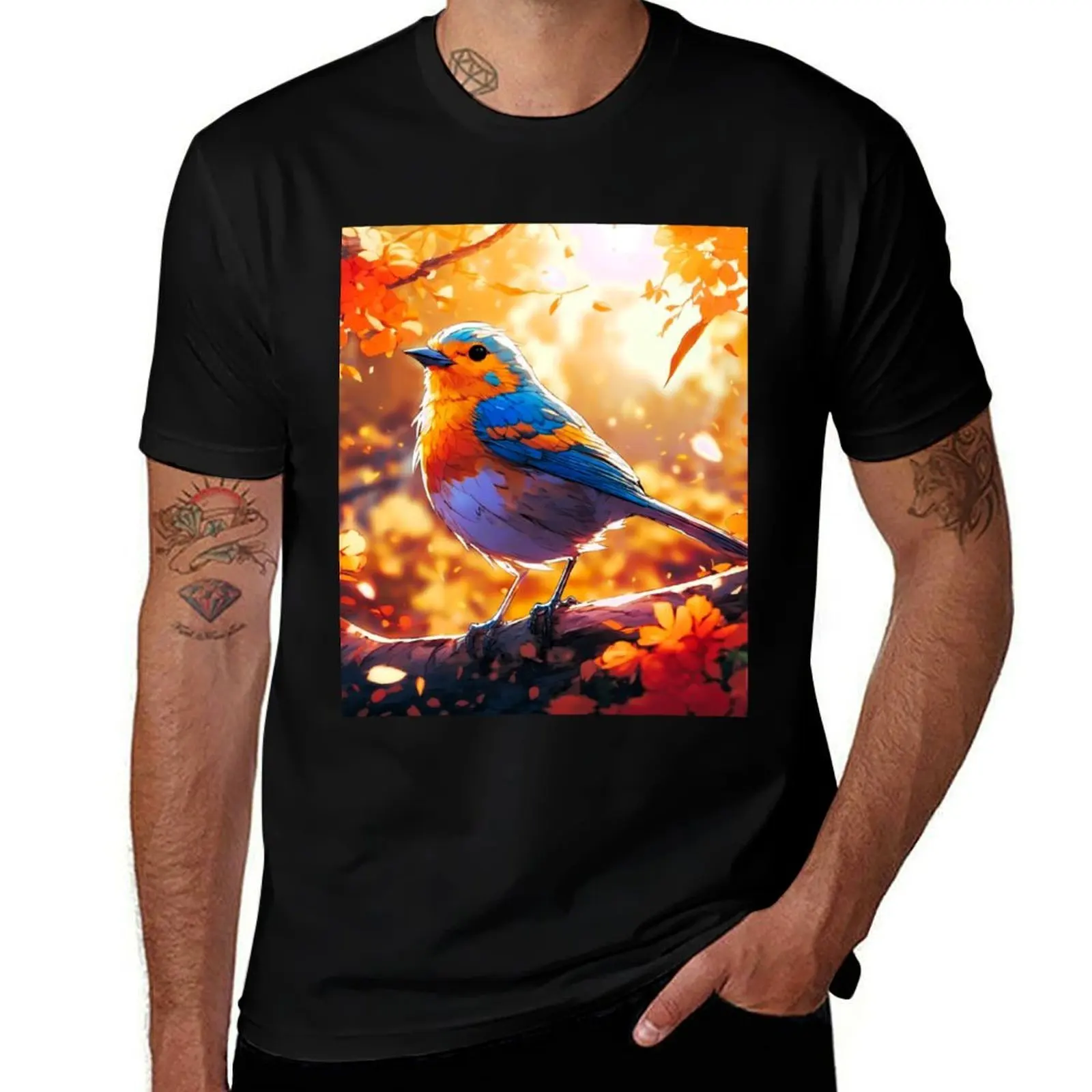 

BD series, golden orange and blue oriol T-Shirt boys whites cute tops Luxury man valentines clothes mens tall t shirts