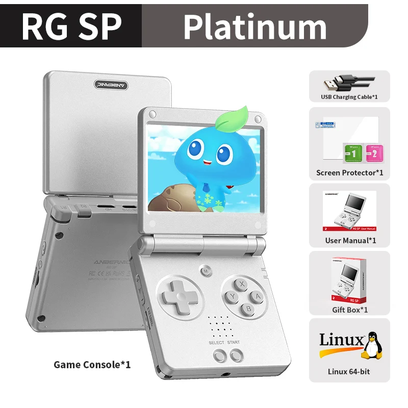 Anbernic RGSP Flip Classic Handheld Console