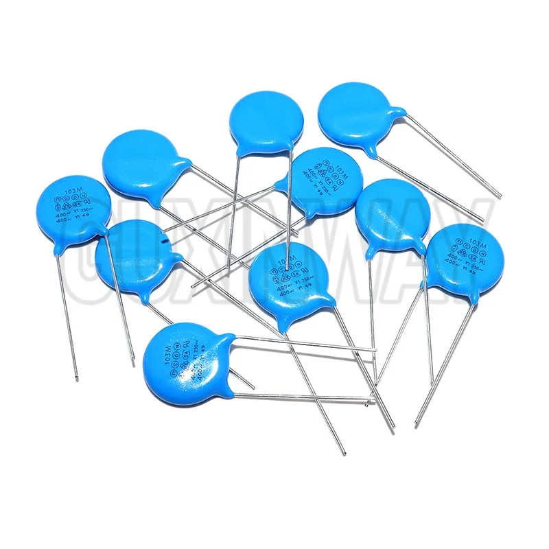 20PCS Safety Capacitor Y1 Y2 Y X1 470PF 1000PF 1NF 2.2NF 4.7NF 10NF 250V 400V 102 103 471 222 472