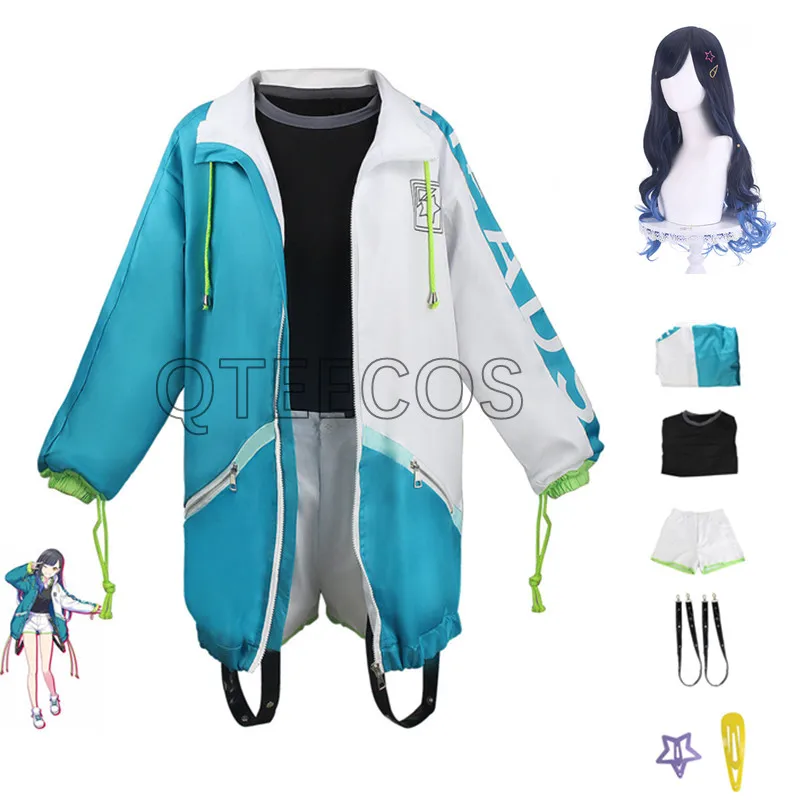 

Костюм Shiraishi, наряд на Хэллоуин, проект Sekai, косплей, униформа Shiraishi, куртка, аниме Comic Con для женщин