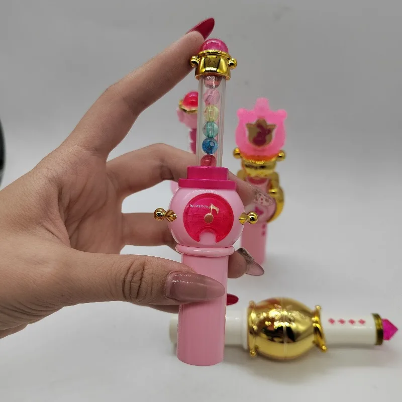 تمثال ياباني على شكل تنين دوريمي الساحرة الصغيرة، جهاز التحول، شخصيات علبة أحمر الشفاه ألعاب الأطفال هدايا عيد الميلاد #3