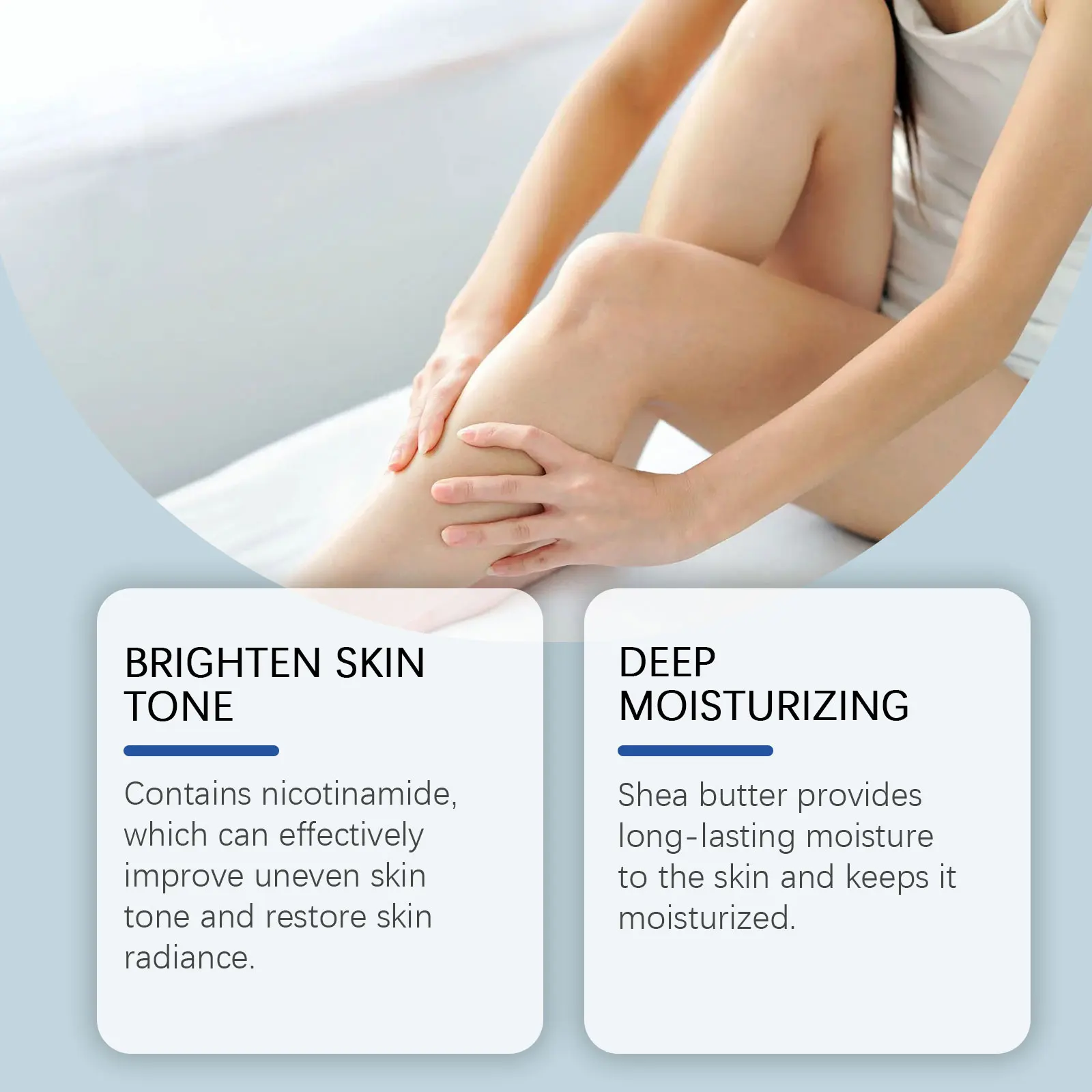 Niacinamide Brightening Body Cream Moisturizes Nourishes The Skin Evenly Tightens Intense Hydration Relieves Dryness Home Lotion