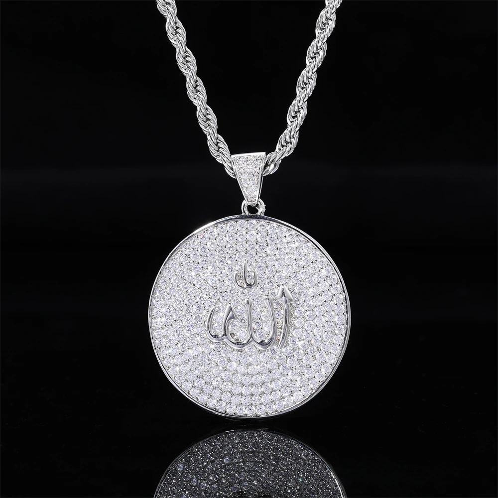 

Хип-хоп персонализированное ожерелье из нержавеющей стали с позолоченным бриллиантом и цирконием, мужская мода, уличный аксессуар