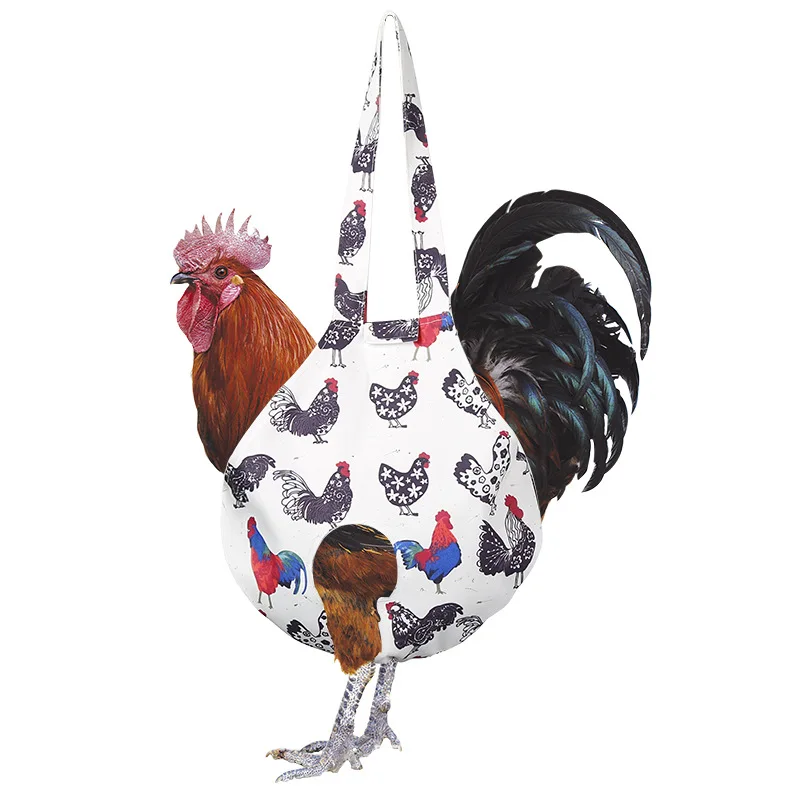 

Pet Chicken Travel Hanging Bag Little Pets Chick Duck Travel Crossbody Bag Hei Hei Handbag Rooster Catching Sack