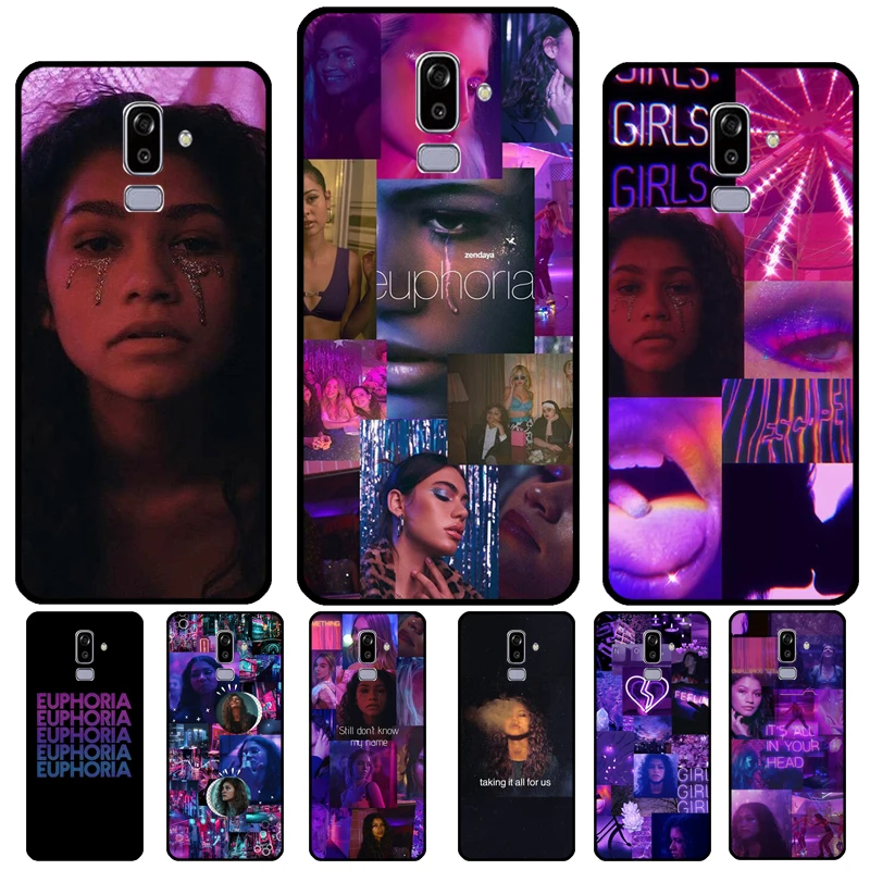 American TV Euphoria Zendaya Rue For Samsung Galaxy A3 A5 J1 J3 J5 J7 2016 2017 J4 J6 A6 A8 Plus A7 A9 J8 2018 Phone Case