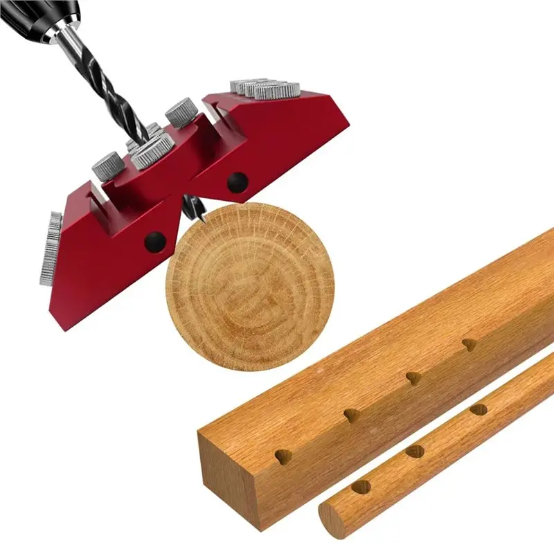 ABXD Drill Hole Guide Jig 30/45/90 Degree Angle 4 Sizes For Stair Handrail/Cable Railing