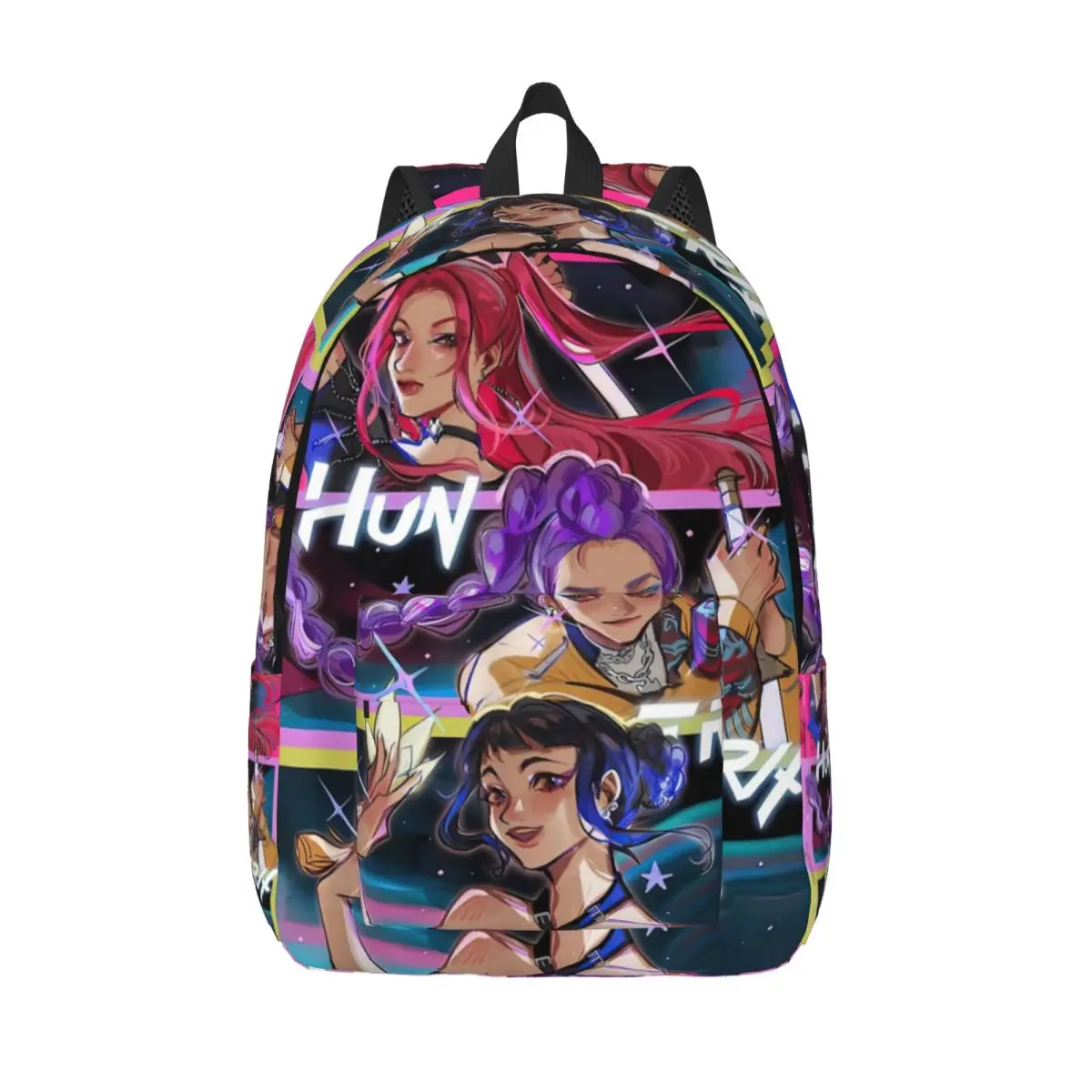 

Team Licensed Kpop Demon Hunters Backpack for Men Women Teenage High School Business Daypack Laptop Computer Canvas Bags