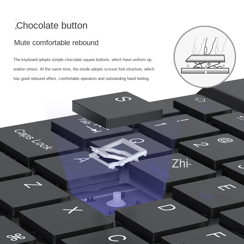 10 inch Bluetooth keyboard for iPad tablet phone touch charging personalized printing mouse set