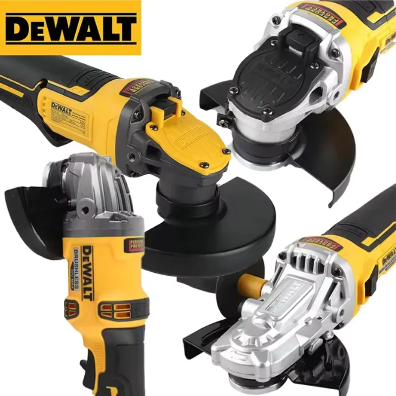DEWALT DCG406 DCG405FN DCG405NT DCG409 DCG416 MKL406 125mm Portable Brushless Angle Grinder Cordless Cutting Grinding Power Tool