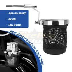 Drinking Holder Cup For Honda Goldwing 1800 GL1800 ABS 2001-2015 F6B 2013-2015 Motorcycle New Rear Passenger Drink Cup Holder