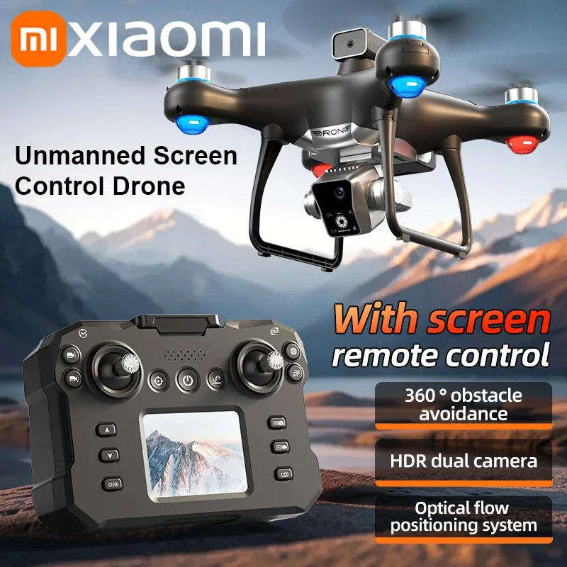 

Xiaomi KY102 MAX Drone Professional 8K Aerial HD Dual-Camera Screen Controlled Brushless Obstacle Avoidance RC Quadcopter Drone