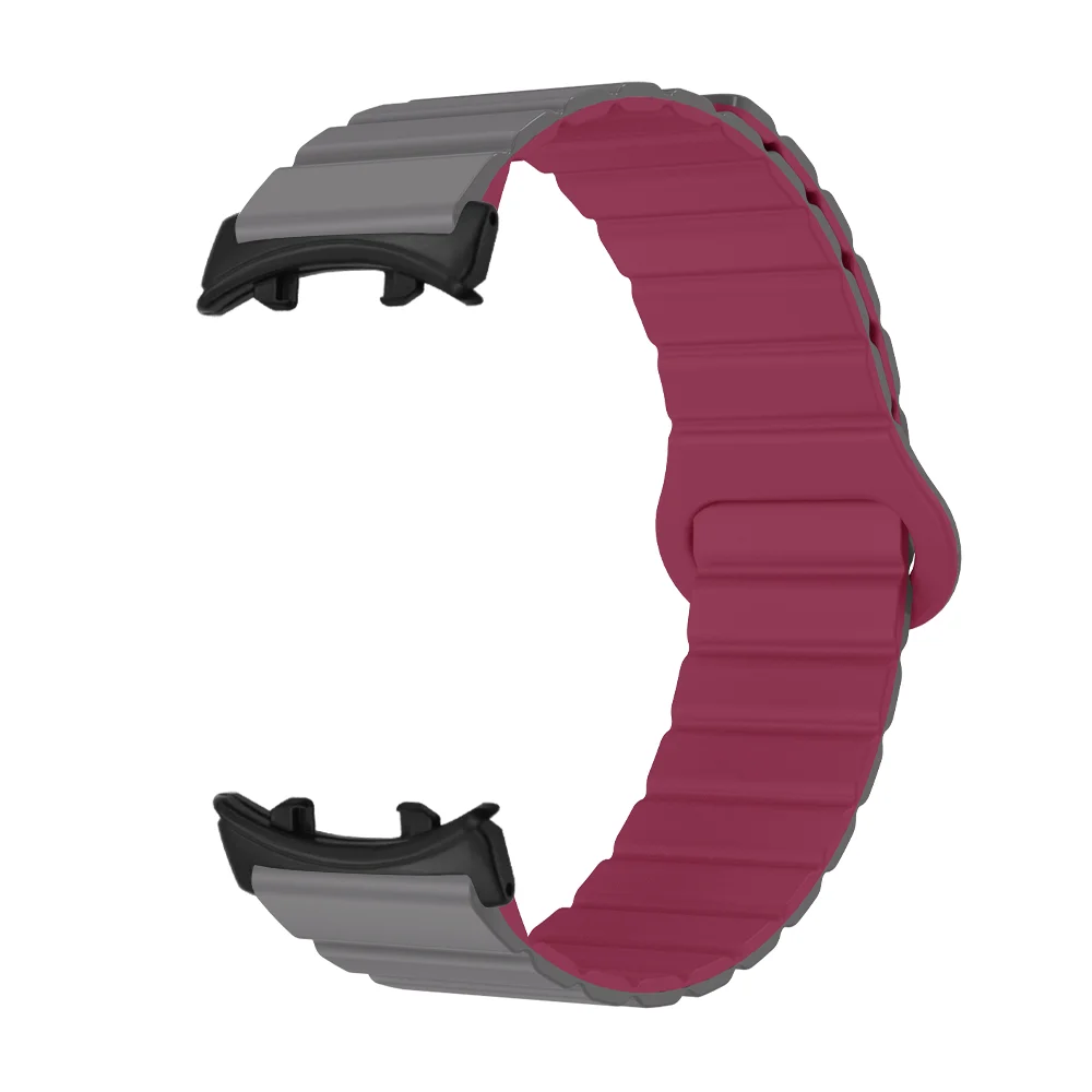 

20mm Magnetic Loop Strap For Honor Watch Fit Series Strap Bracelet Sweatproof Silicone Quick Release Band for Honor Watch Fit
