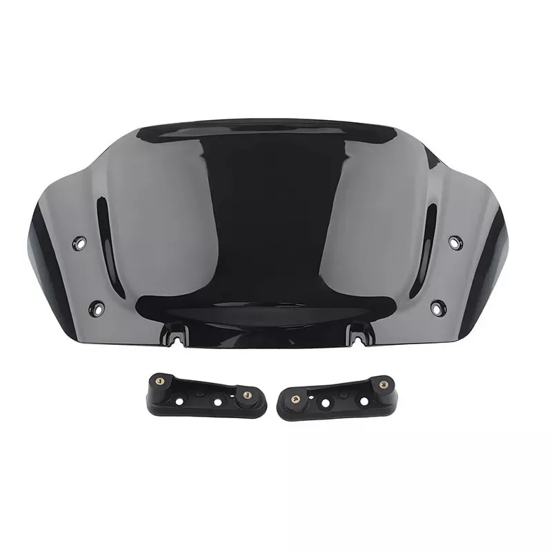 For Harley CVO Street Glide 2023-2024 ABS Motorcycle 10 Inch Windshield Windscreen Front Fairing Wind Deflector Wind Splitter