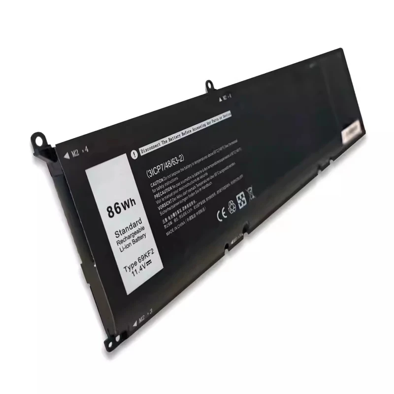 69KF2 Laptop Battery for Dell XPS 15 9500 G7 7500 Precision 5550 Alienware M15 M17 R3 R4 R5 R6 P100F P45E P91F 8FCTC 11.4V 86Wh