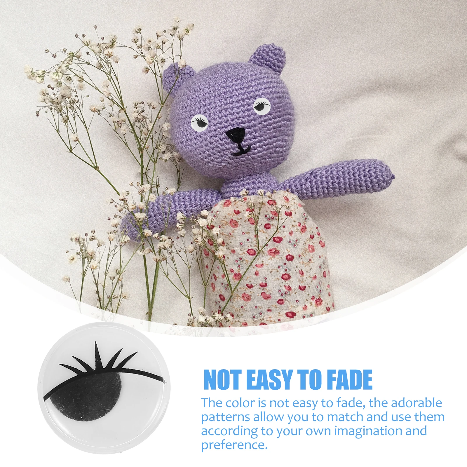 

200 шт., наклейки для глазного яблока, самоклеящиеся наклейки с изображением животных, пластиковые наклейки для парикмахерских глаз, мультяшные наклейки для парикмахерских глаз