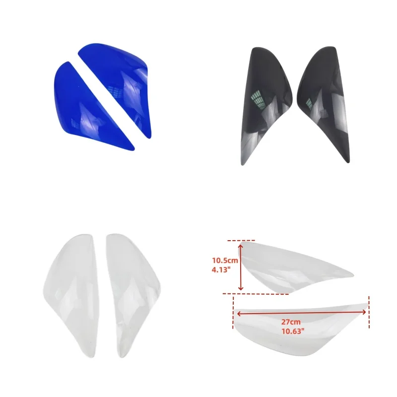 

Motorcycle Headlight Lens Cover Shield Case Fit for Kawasaki ZX6R 636 2005-2006