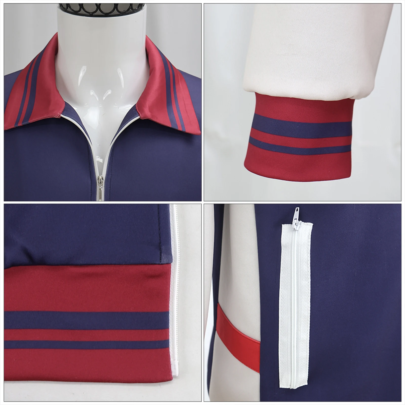 Мужская куртка, костюм для косплея, школьная форма, пальто, толстовка с капюшоном, осенняя удобная толстовка на молнии с капюшоном