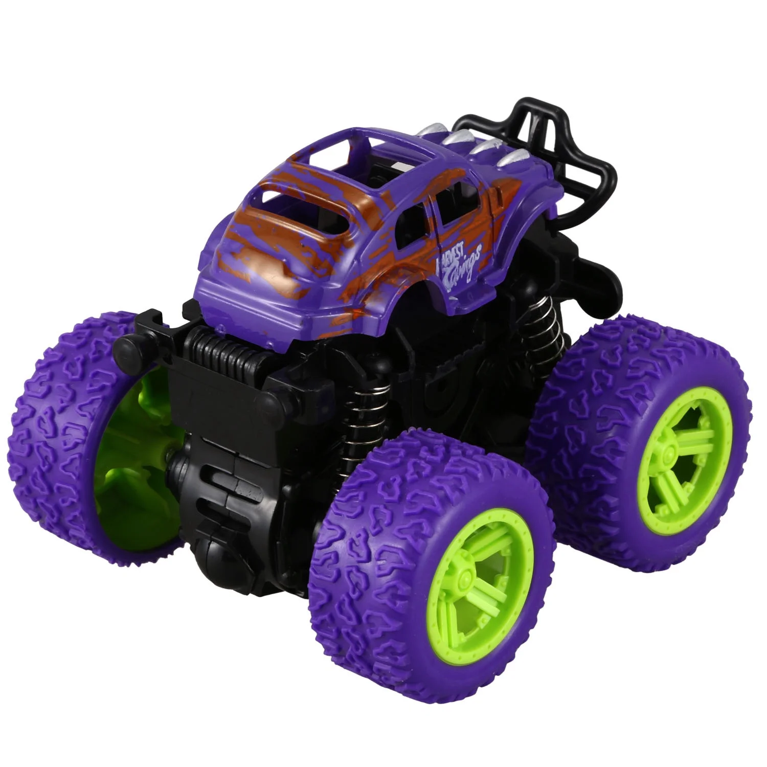 Mini brinquedos de carro rotativo de inércia 4wd, potência de fricção, veículo off-road de quatro rodas, modelo fundido, brinquedo de carro inercial